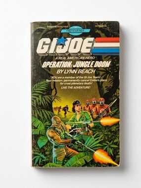 Vintage 1986 G.I. Joe Find Your Fate #12 Jungle Doom